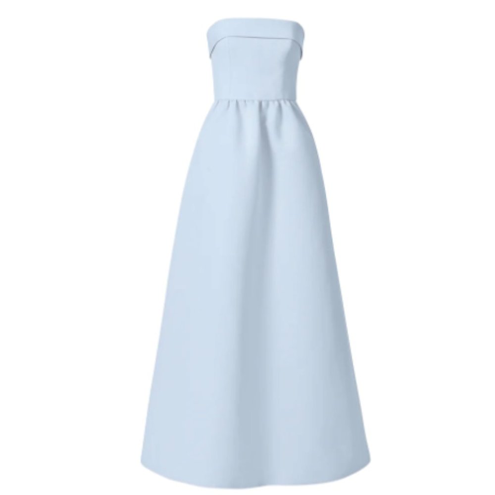 BRAND NEW - Amsale bridesmaid Rene - Ice Blue - Size 4